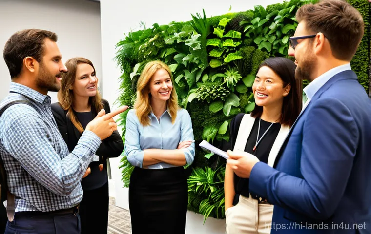 조경 회사 취업에 유리한 조건 - **Prompt 2: Innovative Landscape Design Creation**
    A visionary landscape architect, dressed in s...