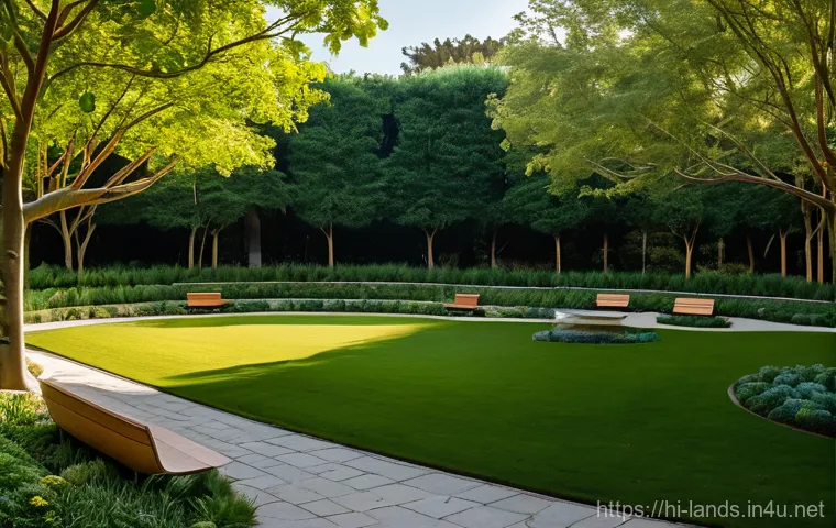 조경 기사 자격증 합격자 리뷰 - **Vibrant Urban Oasis by a Landscape Engineer**
    A breathtaking, meticulously designed urban park...