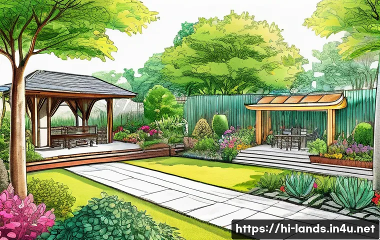 조경 실기 도면 작성 요령 관련 이미지 1