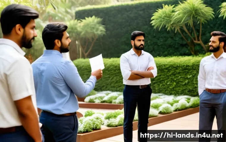 조경 프로젝트의 팀워크 관리 관련 이미지 1